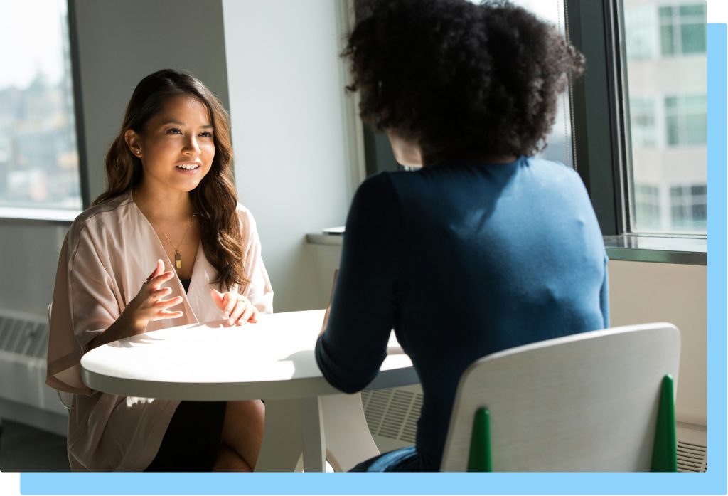 women networking